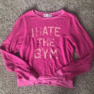Wildfox I Hate The Gym Jumper